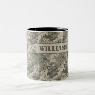 2 Couleurs Tasse de tasse de café d'ACU Camoflauge d'ARMÉE