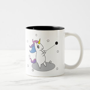 2 Couleurs Tasse de tasse de jet de marteau de licorne