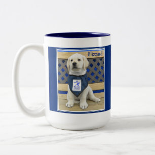 2 Couleurs Tasse de tempête de neige de Bandana