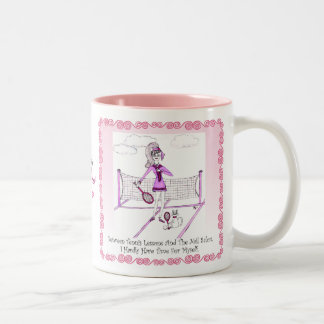 2 Couleurs Tasse de tennis