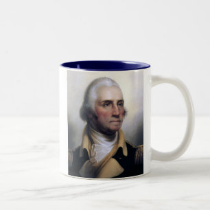 2 Couleurs Tasse de thé de George Washington le Texas