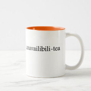 2 Couleurs tasse de thé d'Unavailabili-thé