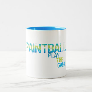 2 Couleurs Tasse de The Game Paintballers de jeu