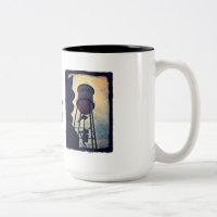 Tasse de ton de la tour d'eau de Campbell CA deux