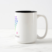 Tasse de ton de NFIS deux (un coeur) 444ml
