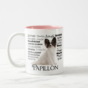 2 Couleurs Tasse de traits de Papillon