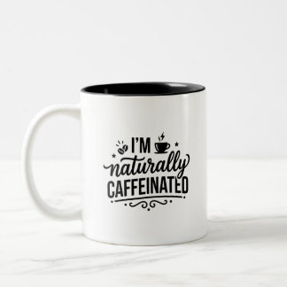 2 Couleurs Tasse de transfert Caffeine Vibes