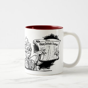 2 Couleurs Tasse de Truman de défaites de Viking