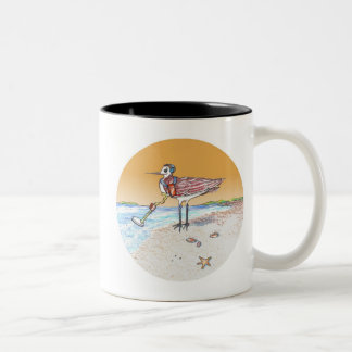 2 Couleurs Tasse de vague déferlante