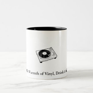 2 Couleurs Tasse de vinyle