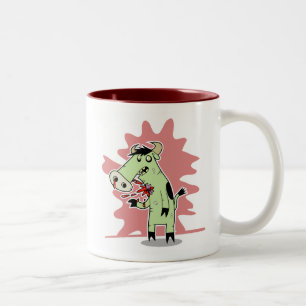 2 Couleurs Tasse de ZombieCowc