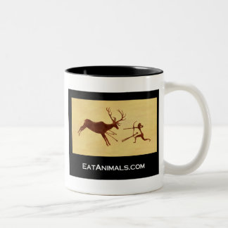 2 Couleurs tasse d'EatAnimals.com
