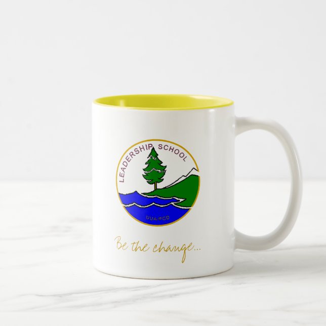 2 Couleurs Tasse d'école de direction (Droit)