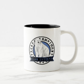 2 Couleurs Tasse d'école plus ancienne de Sverker de clan