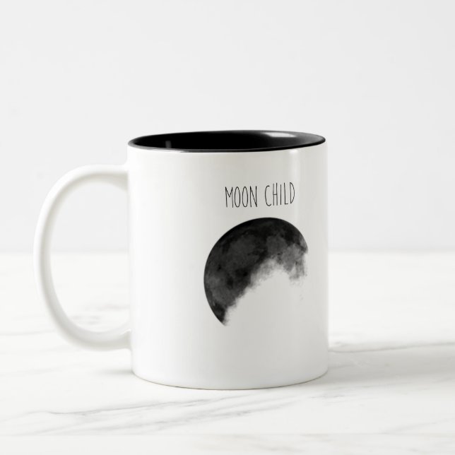 2 Couleurs Tasse d'enfant de lune (Gauche)
