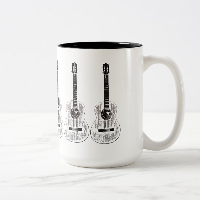 2 Couleurs Tasse des guitares 2013 (Droit)