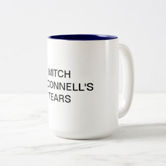 2 Couleurs Tasse des larmes de Mitch McConnell