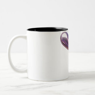 2 Couleurs Tasse design "Liquid V Reflection"