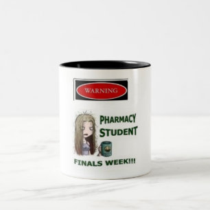 2 Couleurs Tasse d'étudiant de pharmacie