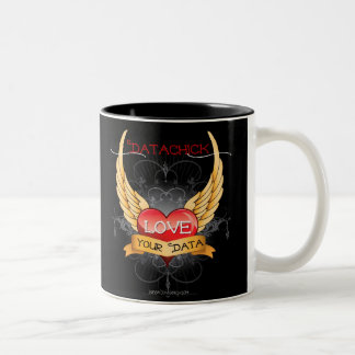 2 Couleurs Tasse deux de LoveYourData