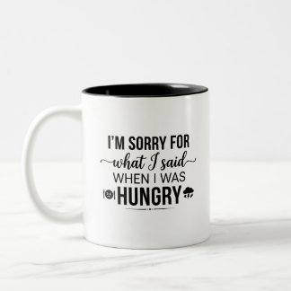 2 Couleurs Tasse Deux Tons 'Faim de Rires'