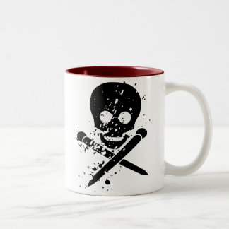 2 Couleurs Tasse d'ha Sitz Knitz Killz