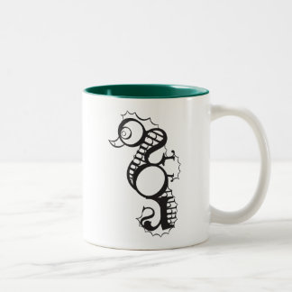2 Couleurs Tasse d'hippocampe