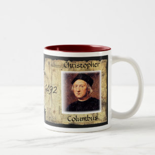 2 Couleurs Tasse d'hommage de Columbus