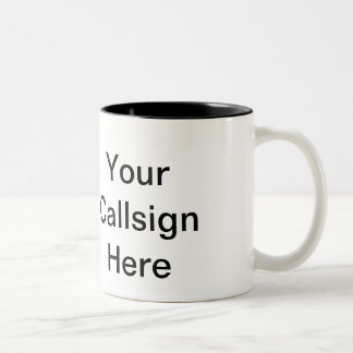 2 Couleurs Tasse d'indicatif d'appel