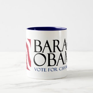 2 Couleurs Tasse d'Obama (beaucoup styles de tasse