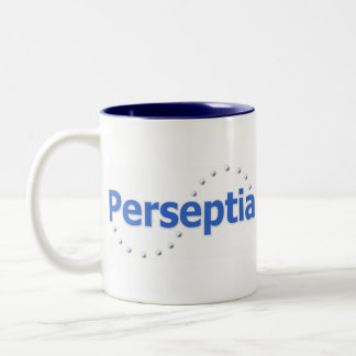 2 Couleurs Tasse doble de visage de Perseptia