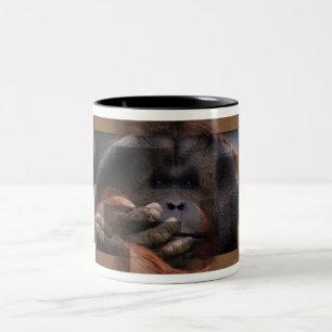 2 Couleurs Tasse d'orang-outan