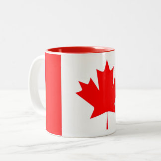 2 Couleurs Tasse Drapeau Canada