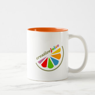 2 Couleurs Tasse drôle d'artiste créatif de jus