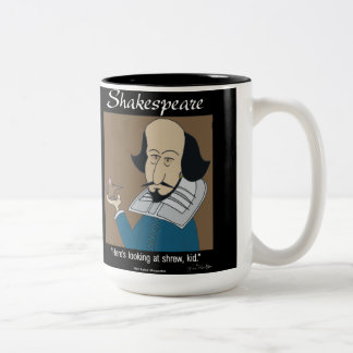 2 Couleurs Tasse drôle - Shakespeare La Mégère apprivoisée