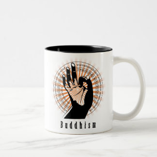 2 Couleurs Tasse du bouddhisme B