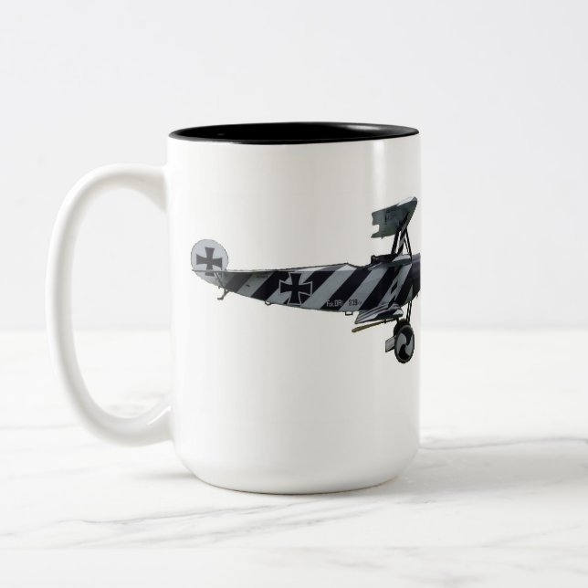 2 Couleurs Tasse du Fokker DR1 239/17 ! (Gauche)