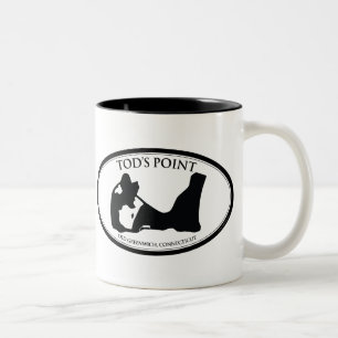 2 Couleurs Tasse du point de Tod