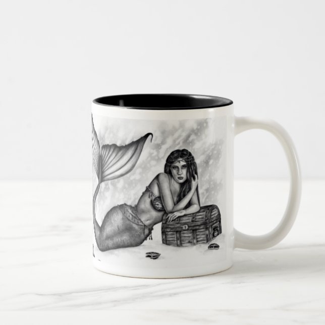 2 Couleurs Tasse du trésor de la perle (Droit)