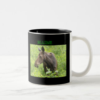 2 Couleurs Tasse d'un an d'orignaux