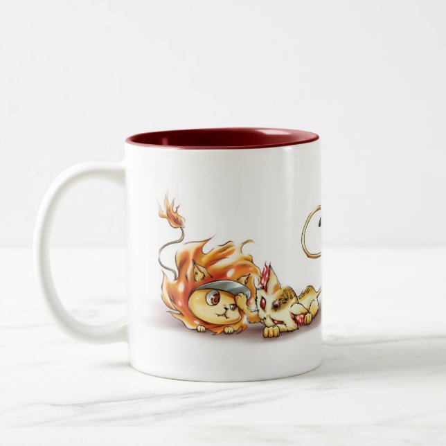 2 Couleurs Tasse d'Uri et de Natsu (Gauche)