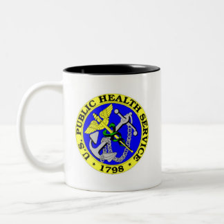 2 Couleurs Tasse d'USPHS