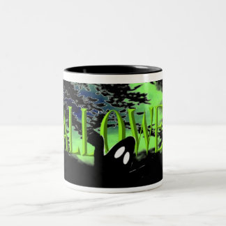 2 Couleurs Tasse éffrayante de Halloween