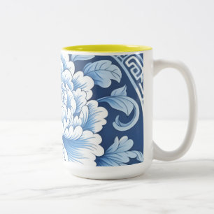 2 Couleurs Tasse en céramique blanche Daisy