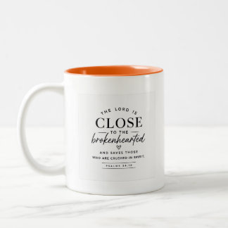 2 Couleurs Tasse en céramique inspirée de la foi
