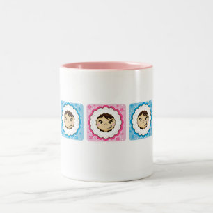 2 Couleurs Tasse esquimaude de visage