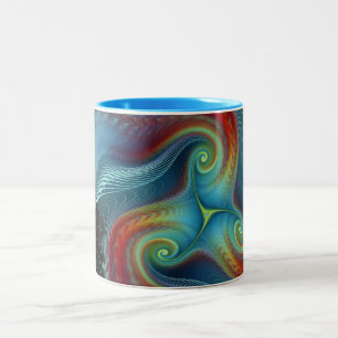 2 Couleurs Tasse éthérée de voile