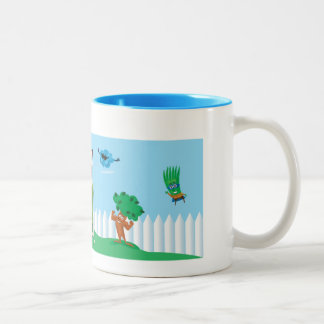 2 Couleurs Tasse extérieure de puissances de TurfMutt