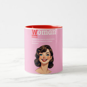 2 Couleurs Tasse Femme Forte Âme Forte – Cadeau Inspirant