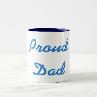 2 Couleurs Tasse fière de papa